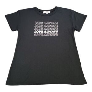 SUB_URBAN Riot Love Always Black T-Shirt Size L